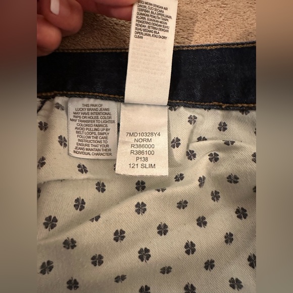 Men's Lucky Brand 121 Slim Jeans 32x32 - Picture 6 of 7